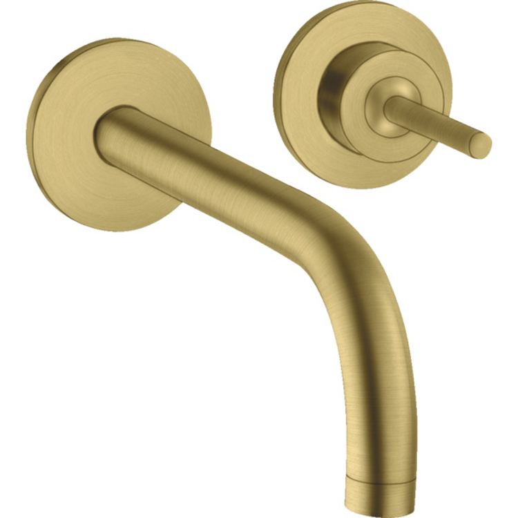Mynd af AXOR Uno handlaugartæki innb. Burstað brass