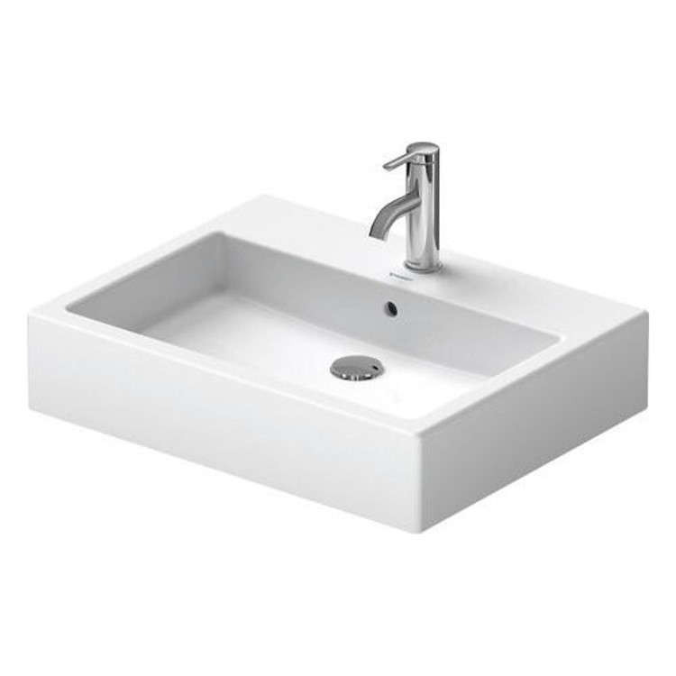 Mynd af Duravit Vero borðhandlaug m. gati 595x465 mm Hvítur