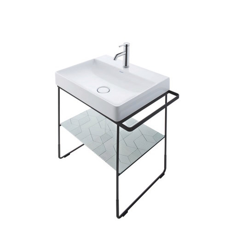 Mynd af Duravit DuraSquare borðhandlaug m. gati 50x47cm