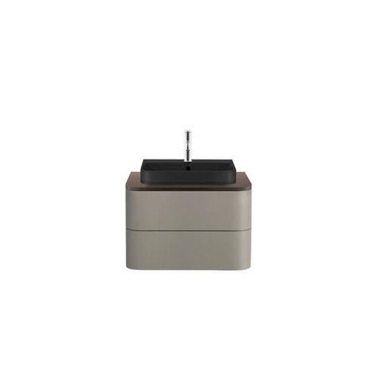Mynd af Duravit Happy D.2 Plus borðhandlaug 50x40cm Antracit