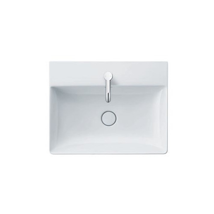 Mynd af Duravit DuraSquare borðhandlaug m. gati 60x47cm