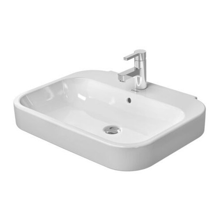 Mynd af Duravit Happy D.2 vegghengd handlaug 65x49,5cm