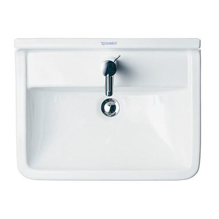 Mynd af Duravit Starck 3 WonderGliss vegghandlaug 55x43cm Hvítur glans