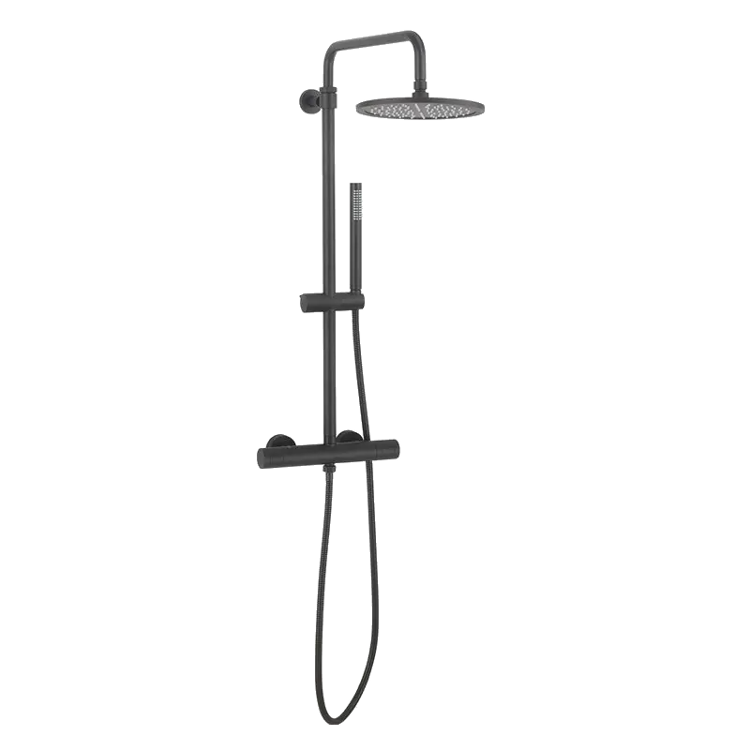 Mynd af Crosswater MPRO sturtusett m. handsturtu Svartur matt