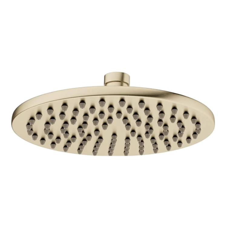 Mynd af Crosswater MPRO sturtuhaus Ø200mm Burstað brass