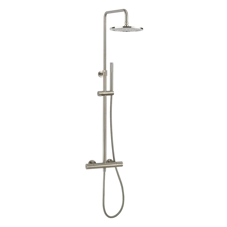 Mynd af Crosswater Multifunction sturtusett m. handsturtu Burstað stál