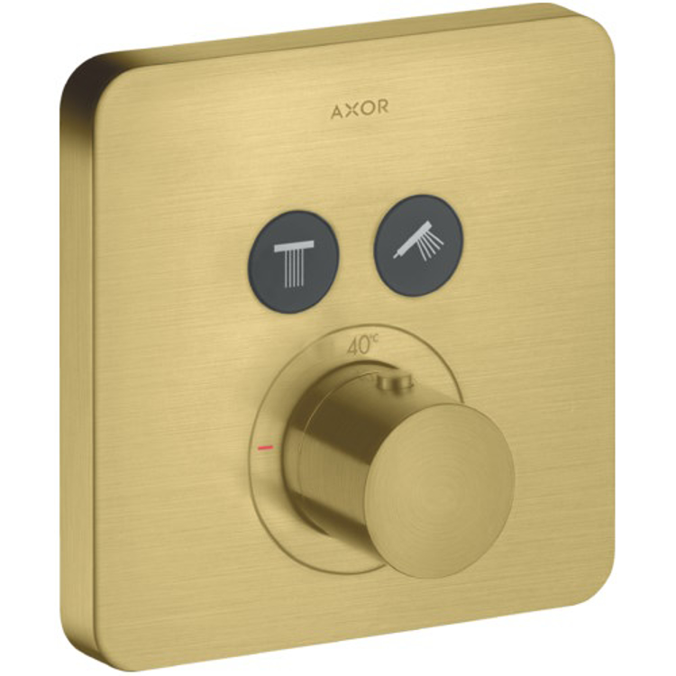 Mynd af Axor Citterio Shower Select blöndunartæki Burstað brass
