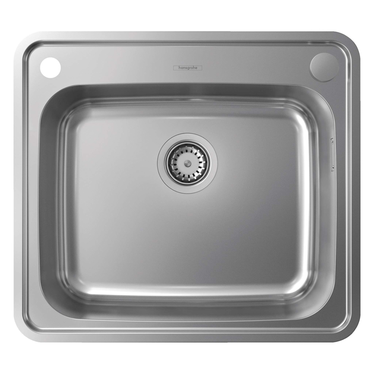 Mynd af Hansgrohe S412-F500 eldhúsvaskur 570x510mm