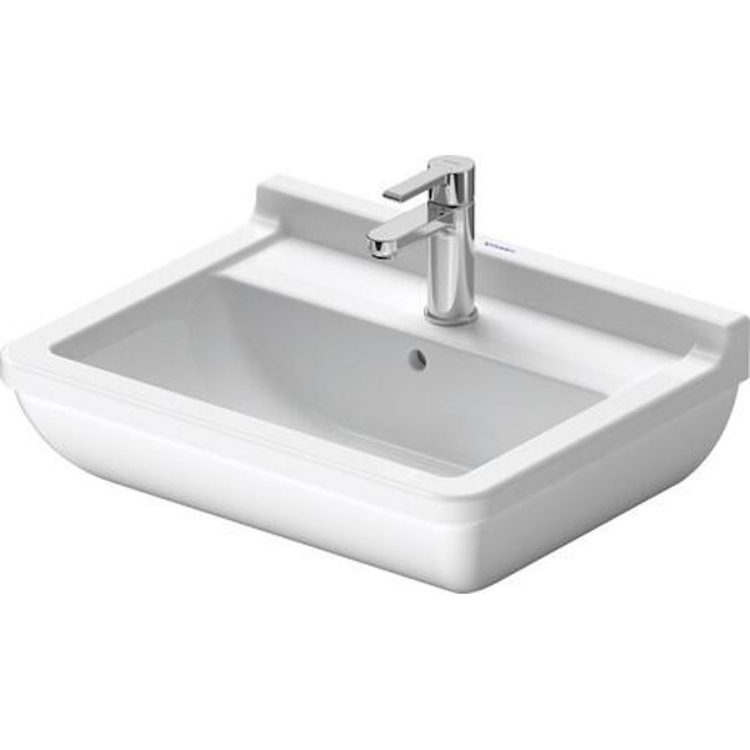 Mynd af Duravit Starck 3 vegghandlaug 55x43cm Hvítur glans